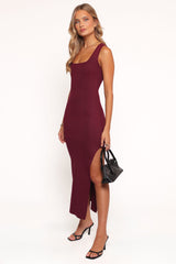 Elinor Maxi Dress - Cherry