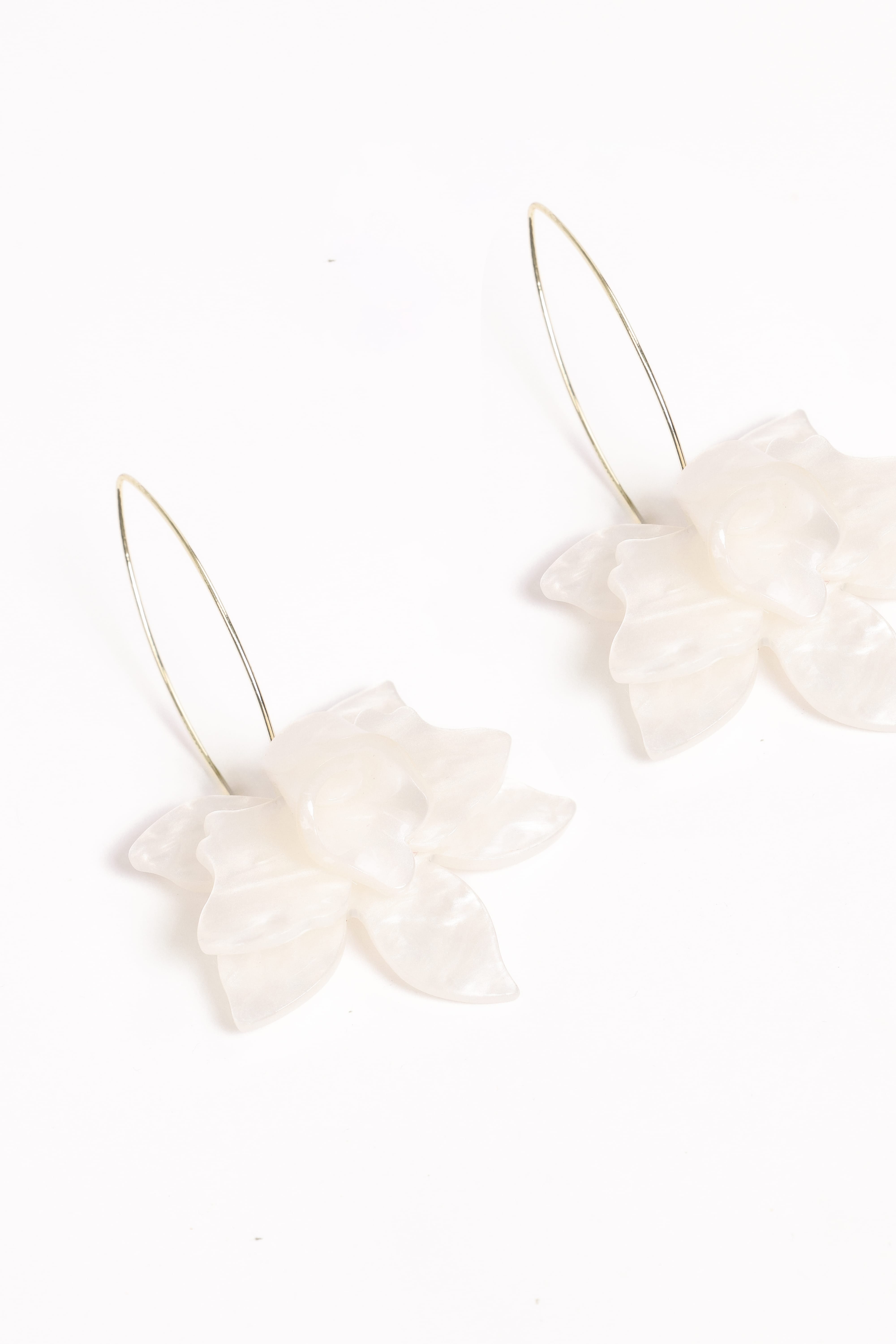Edel Earrings - White