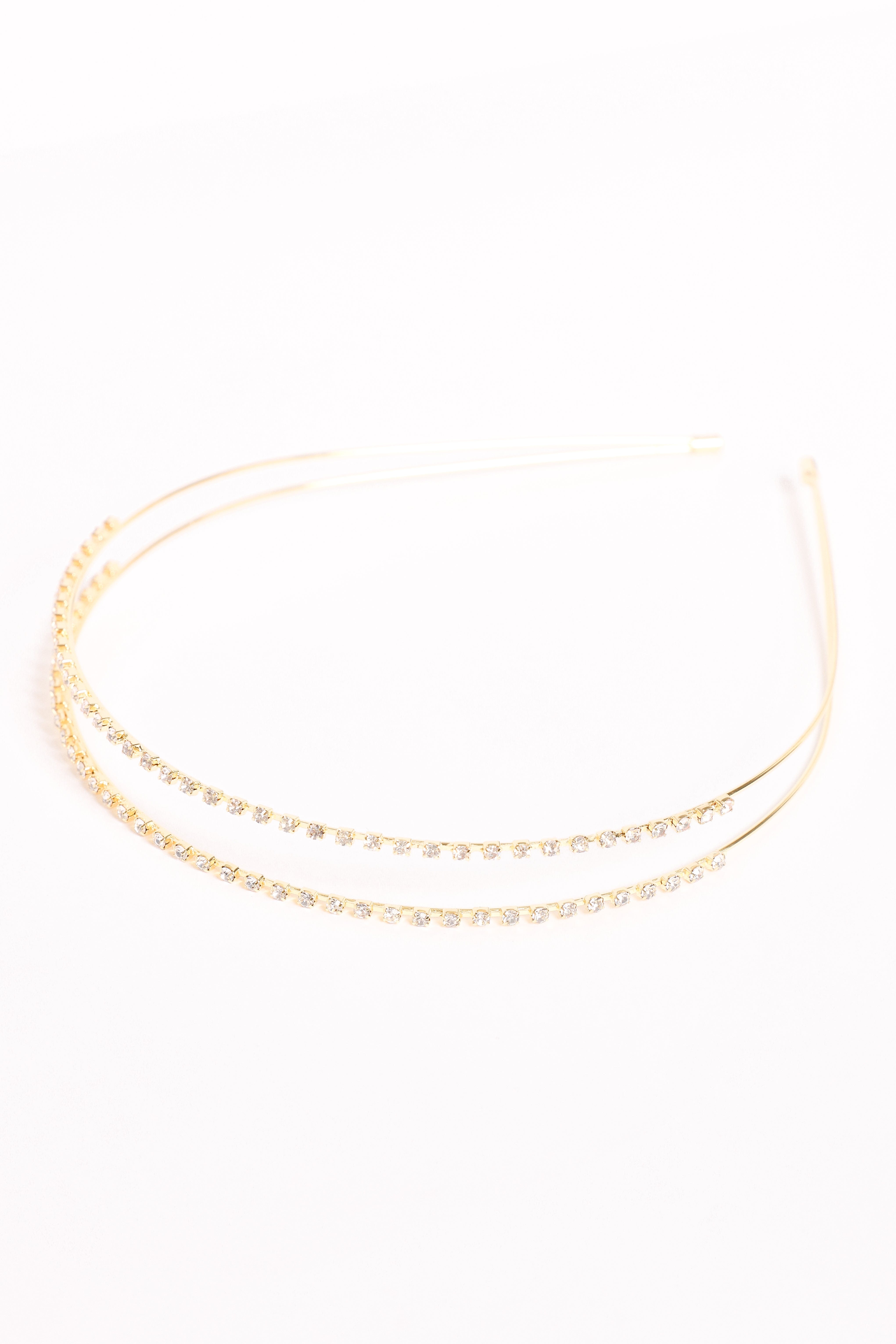 Ellah Headband - Gold
