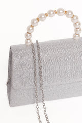 Jenn Embellished Bag - Champagne/Pearl