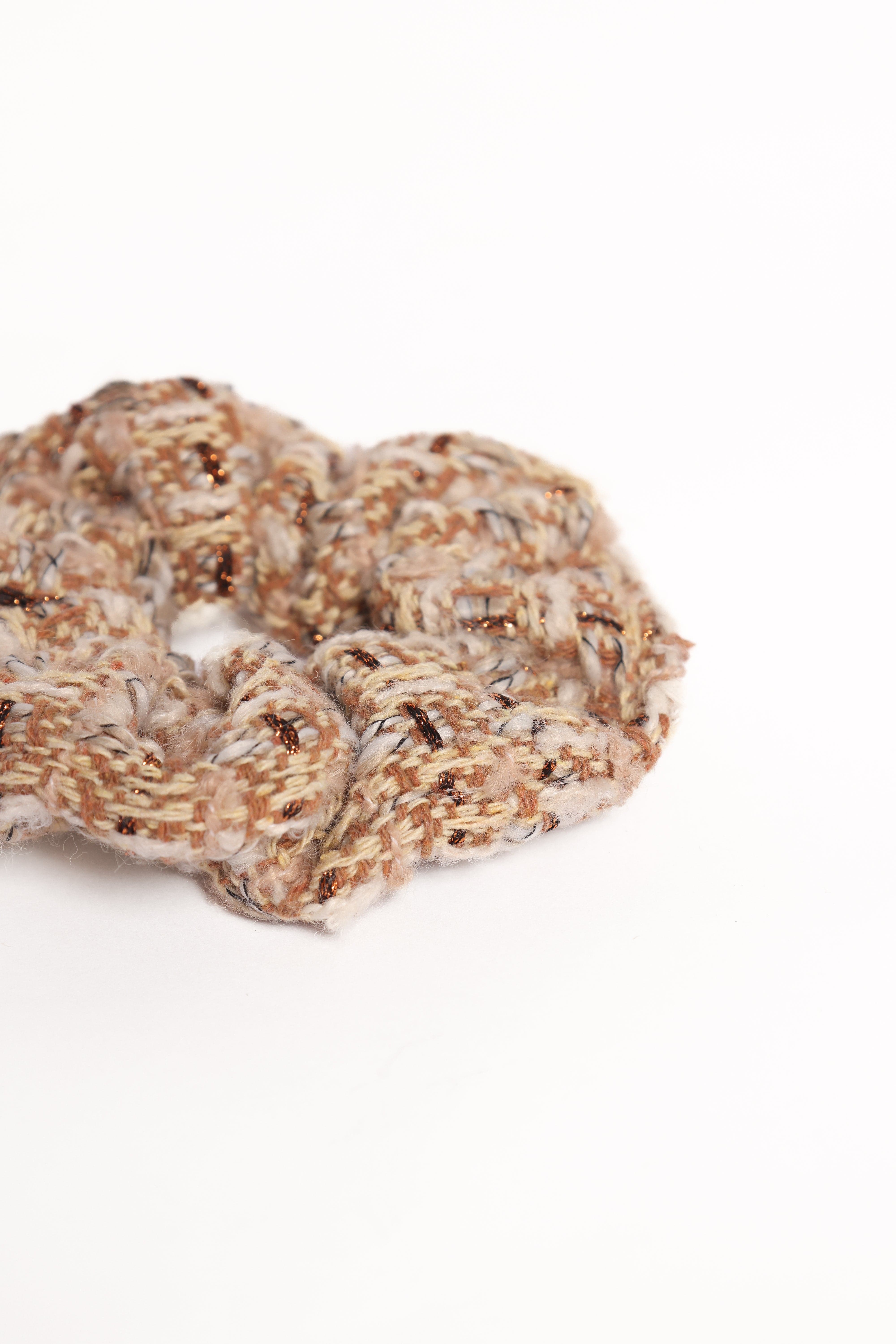 Riley Scrunchie - Brown
