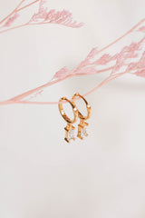 Sadie Drop Earrings - Gold