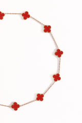 Shae Necklace - Red