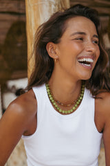 Tamsin Necklace - Green