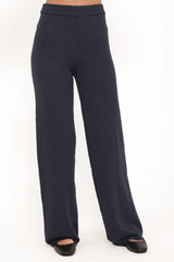 Ashby Knit Pant - Navy