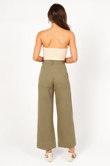 Lawrence Pant - Olive Green
