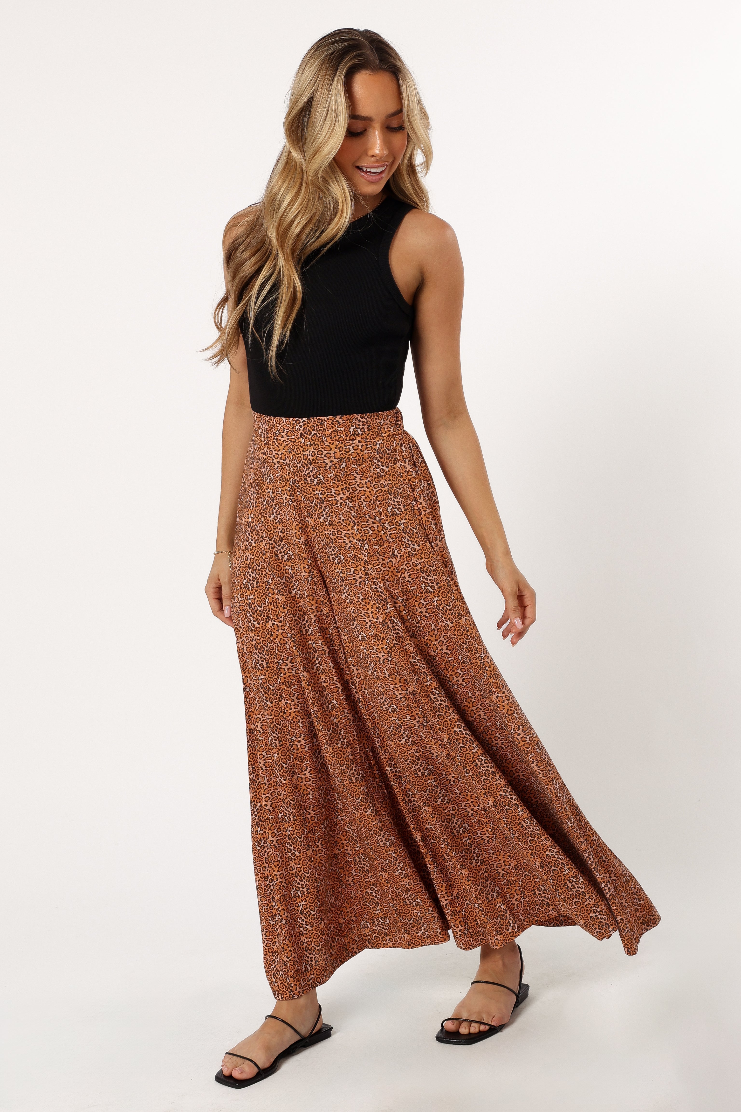 Selby Pant - Leopard Print