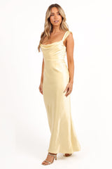 Margot Maxi Dress - Lemon