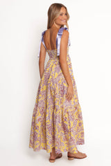 Marigold Maxi Dress - Evening Primrose