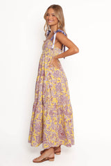 Marigold Maxi Dress - Evening Primrose