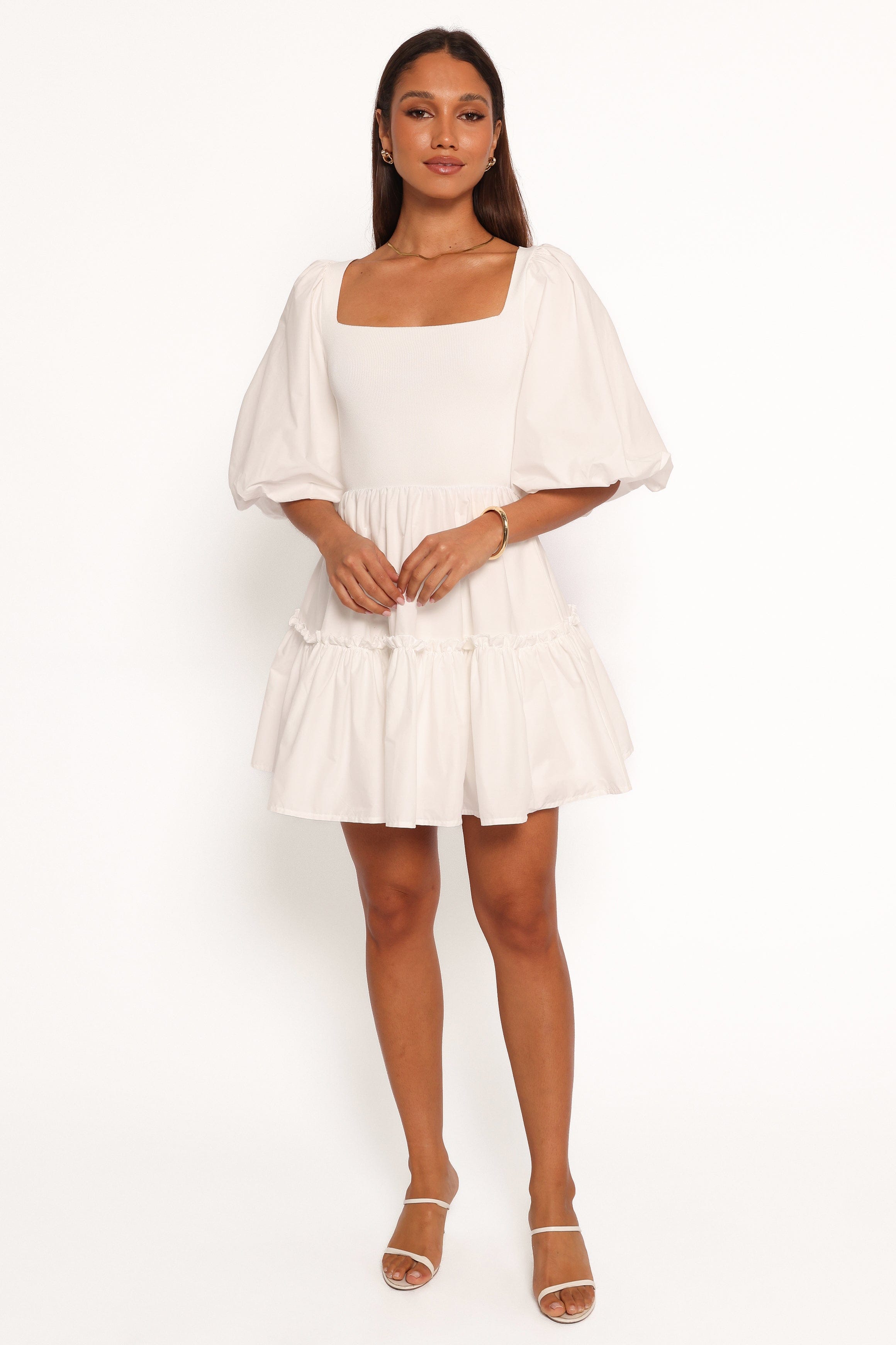 Meredith Mini Dress - White