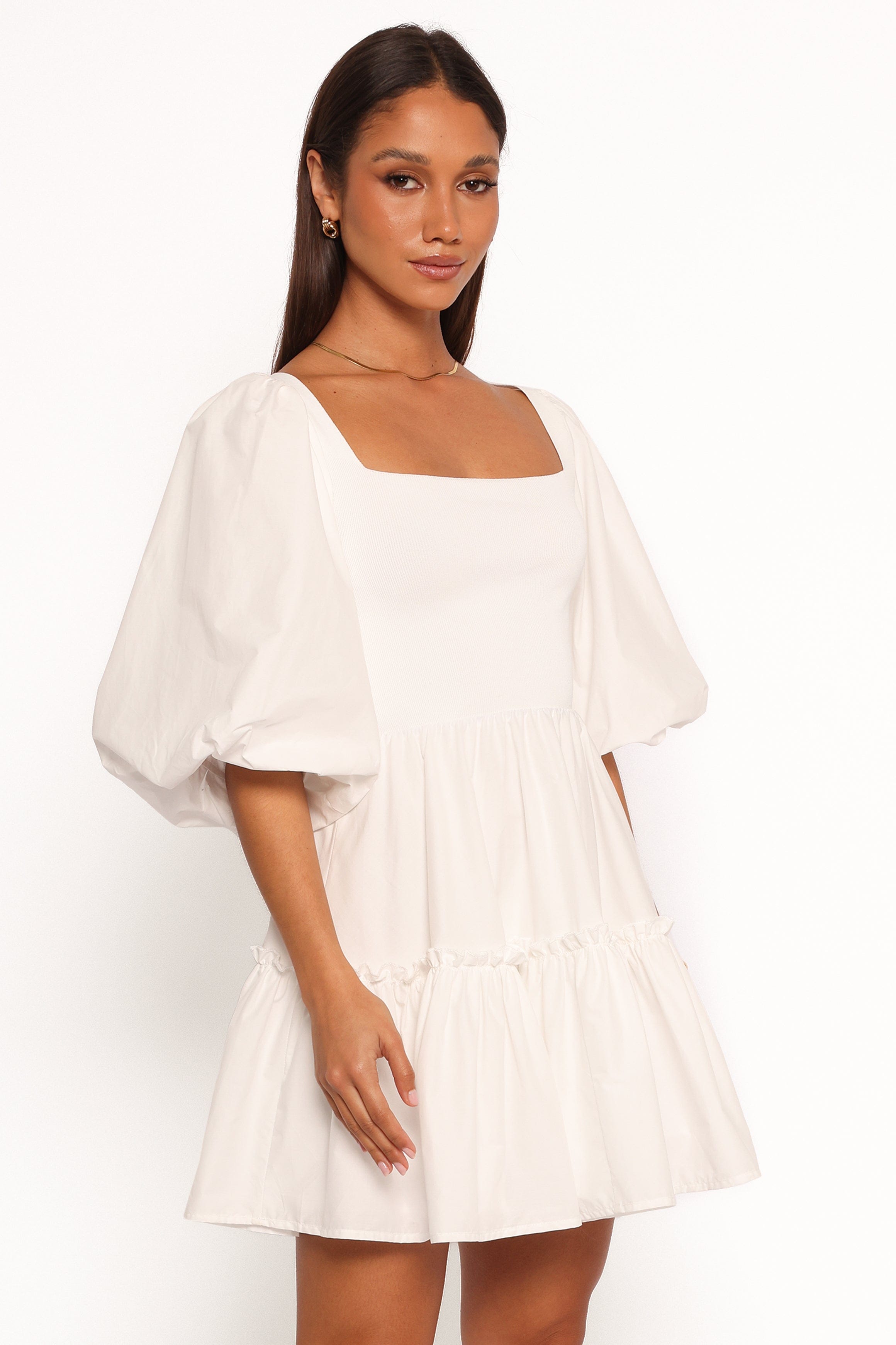 Meredith Mini Dress - White