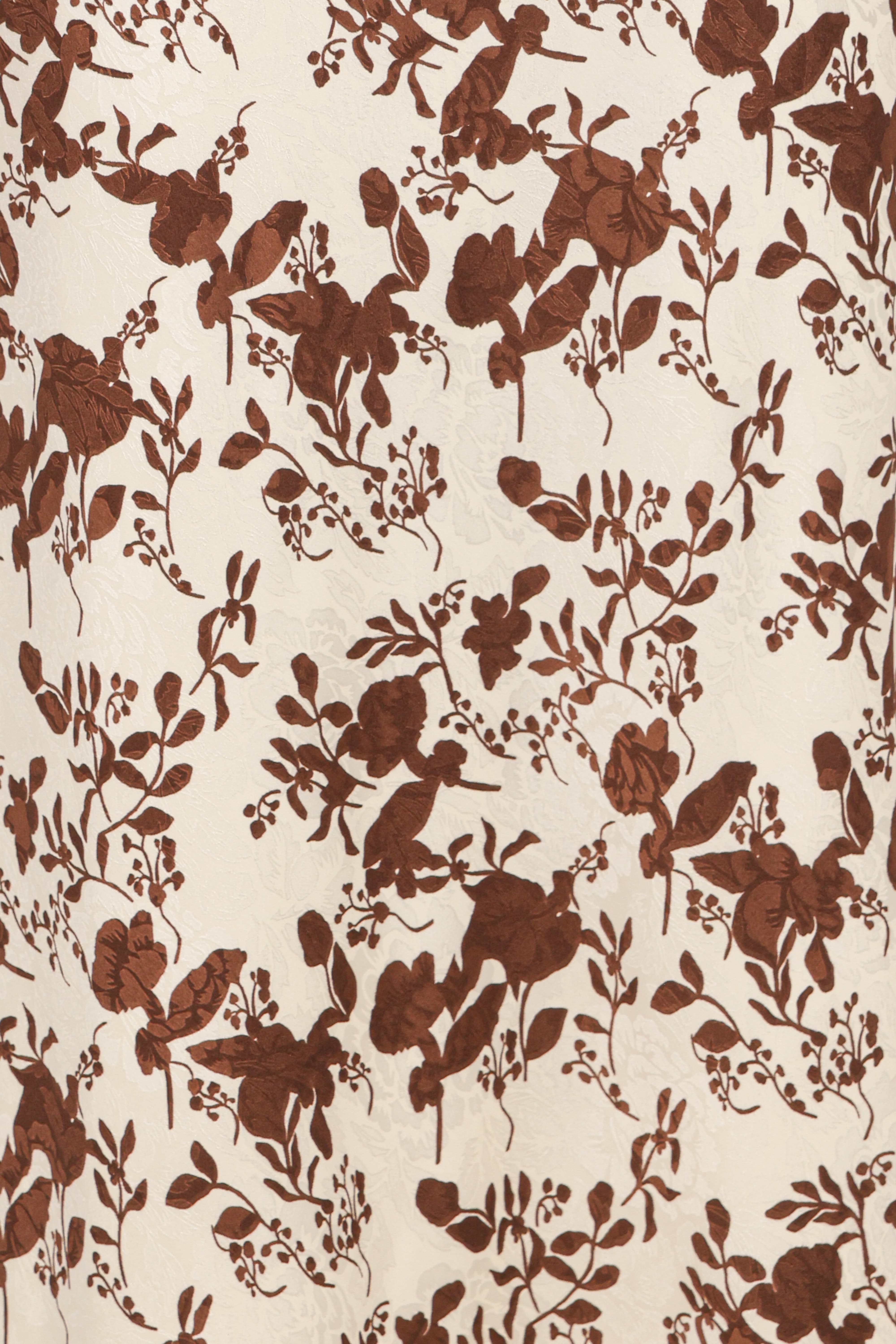 Noemi Maxi Dress - Brown Floral