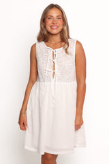 Nyssa Mini Dress - White