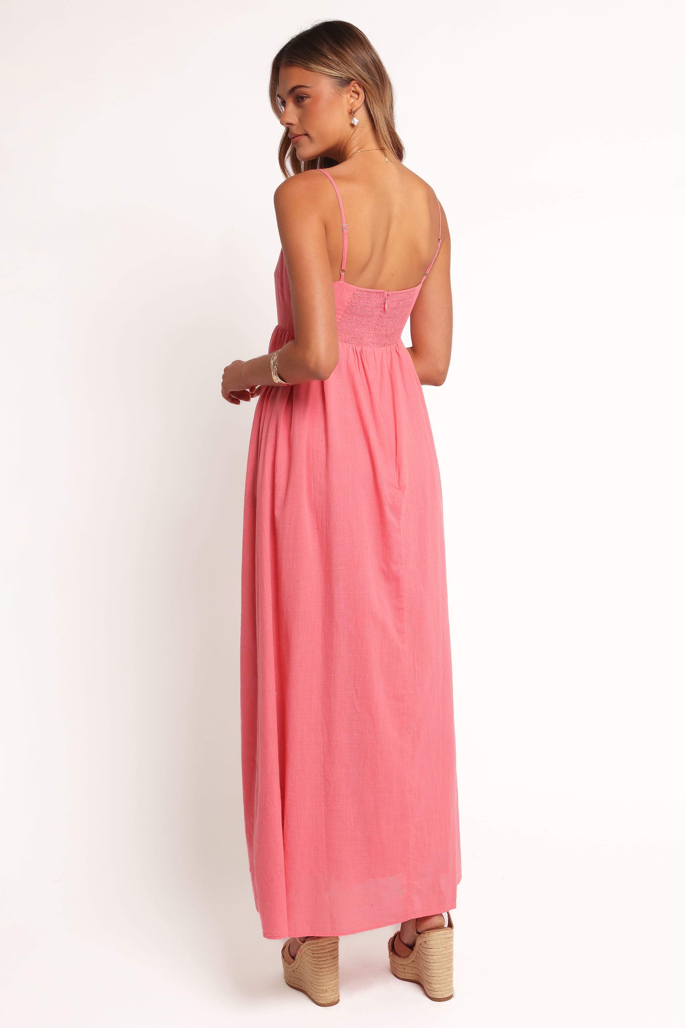 Odessa Maxi Dress - Coral