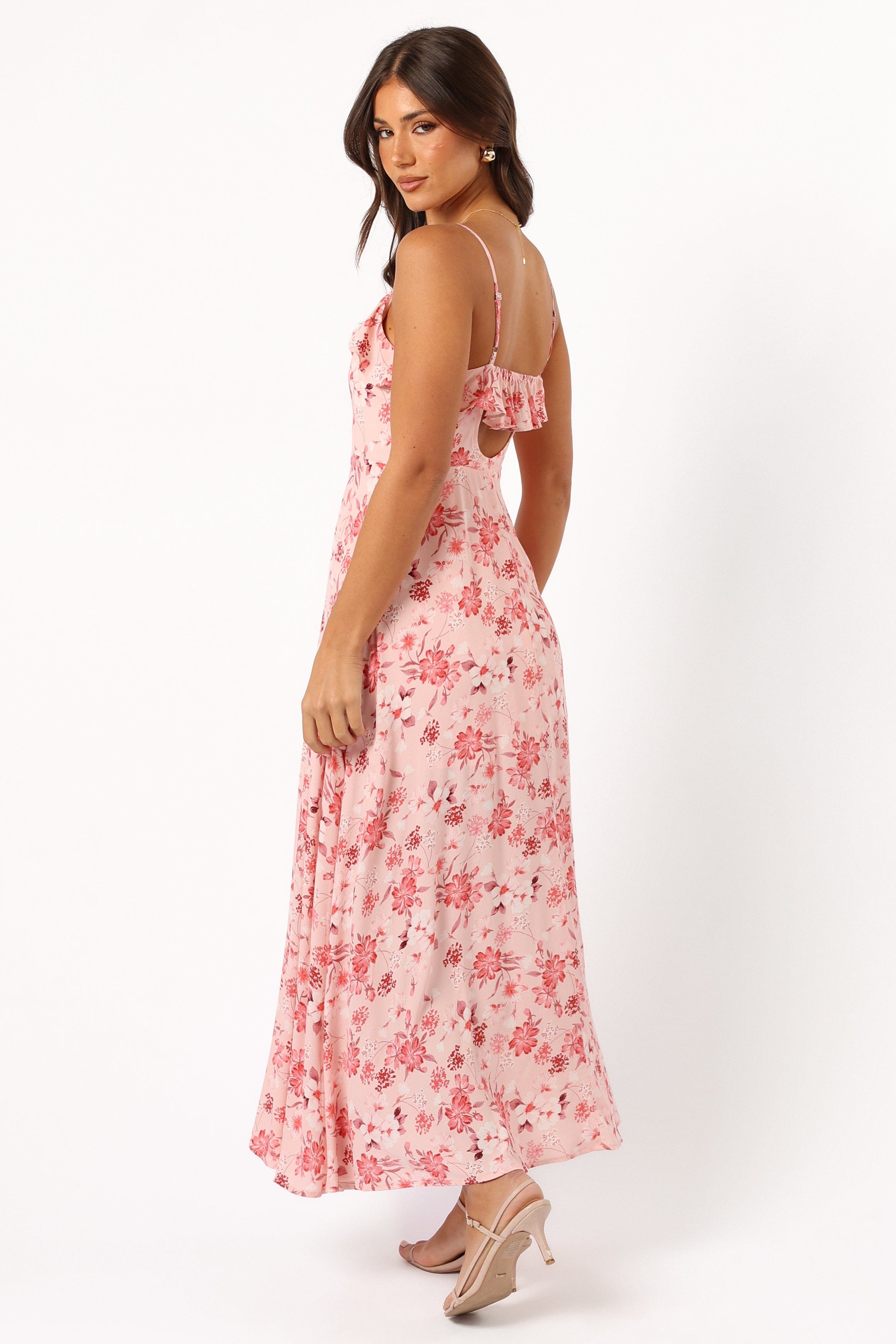 Rachel Midi Dress - Blushed Garden