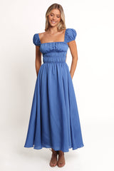 Vienne Maxi Dress - Cobalt