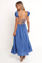 Vienne Maxi Dress - Cobalt