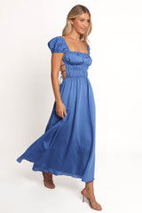 Vienne Maxi Dress - Cobalt