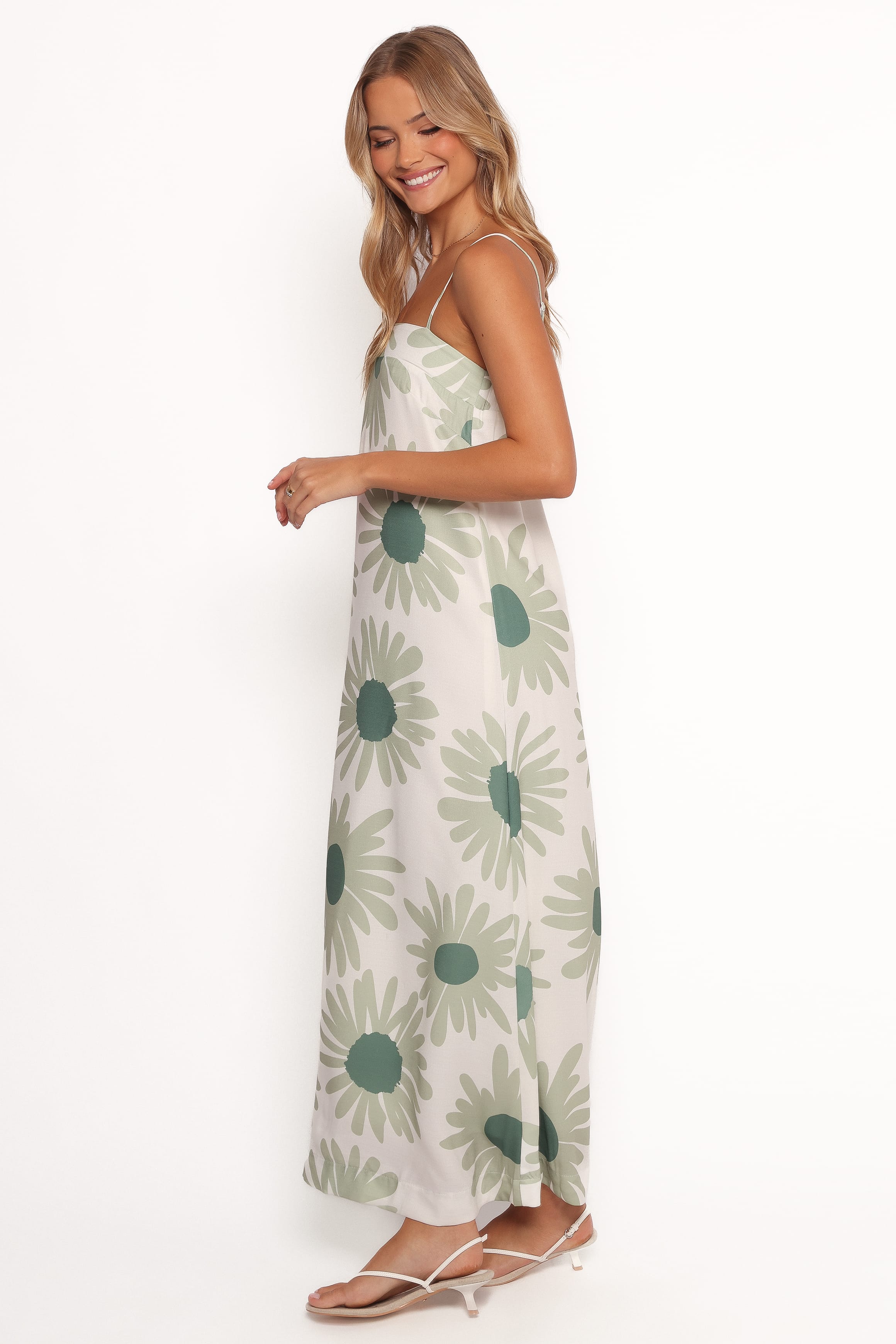 Wilson Maxi Dress - Green Floral