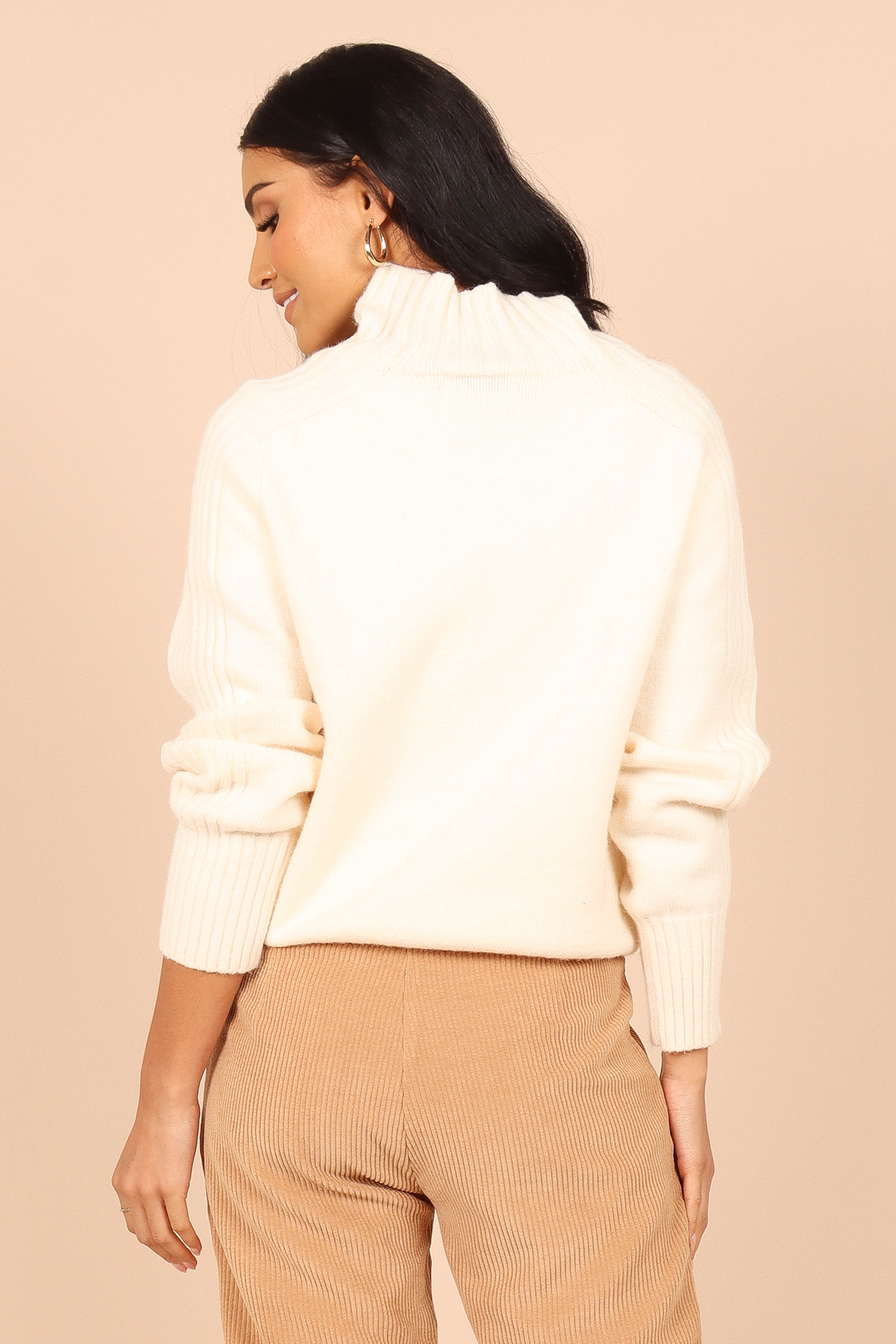 Cersi Knit Sweater - Cream