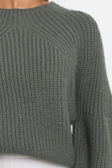 London Knit Sweater - Emerald