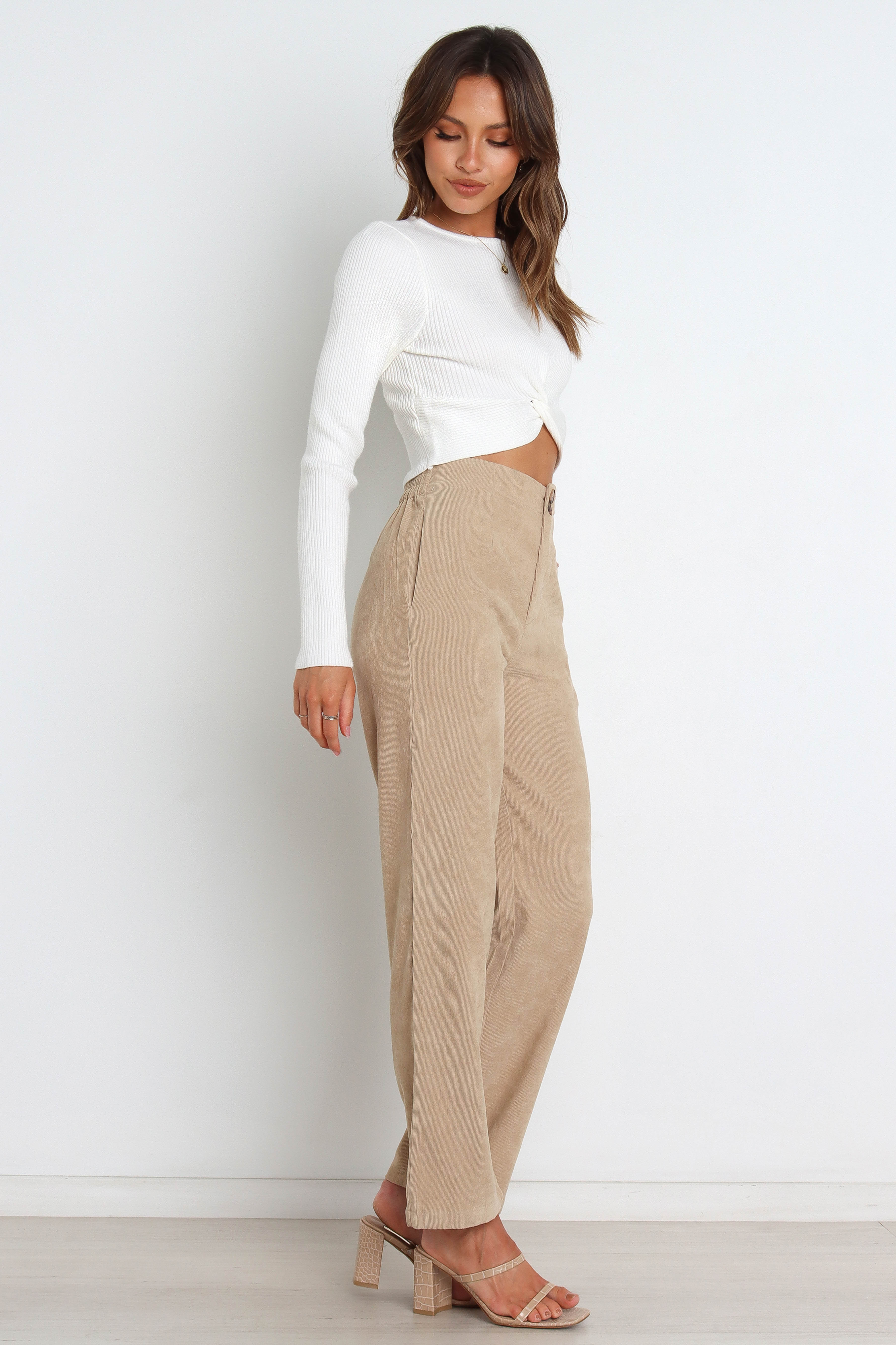 Provence Knit Sweater - White