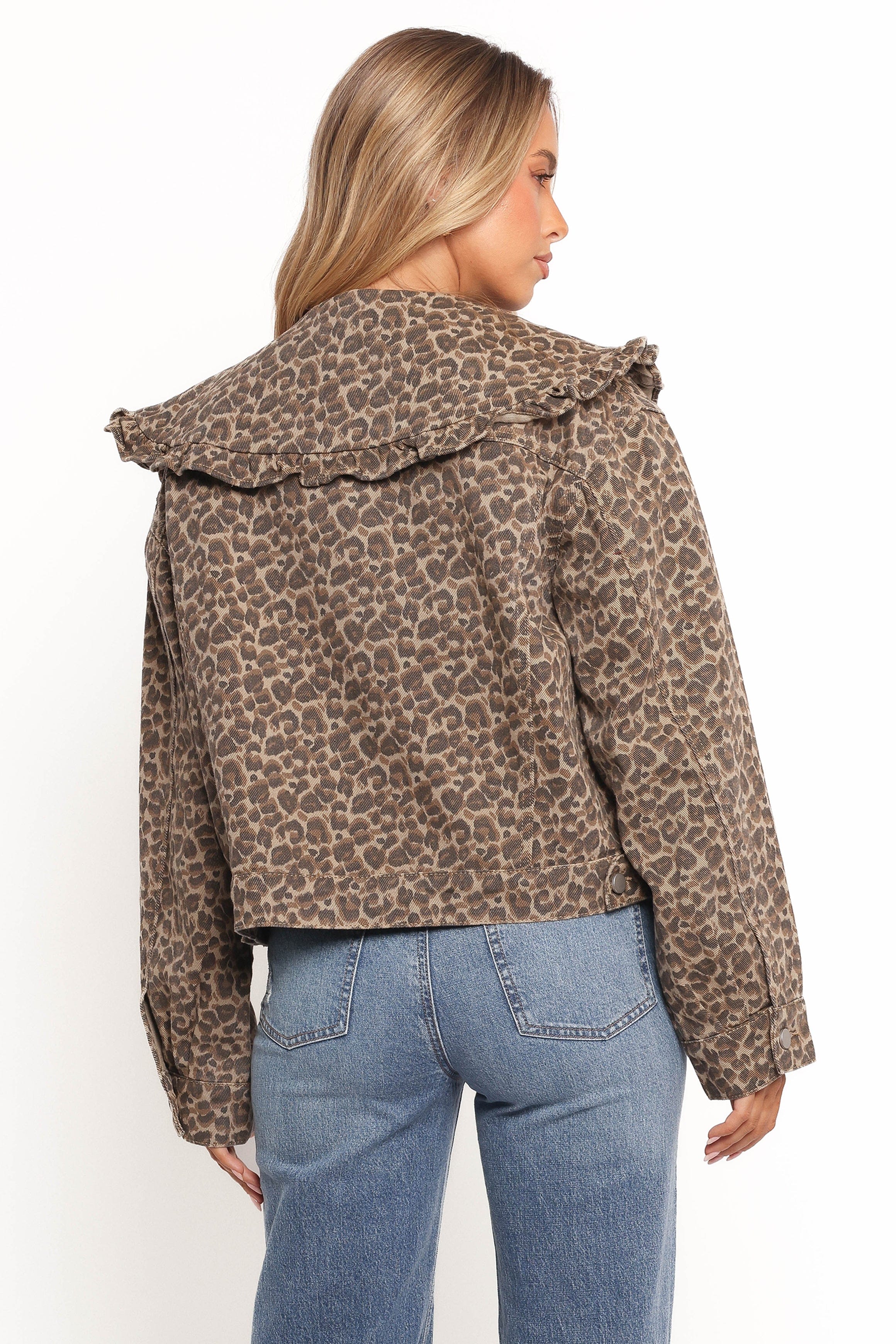 Jaelle Leopard Print Jacket - Leopard