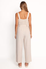 Rachel Jumpsuit - Beige