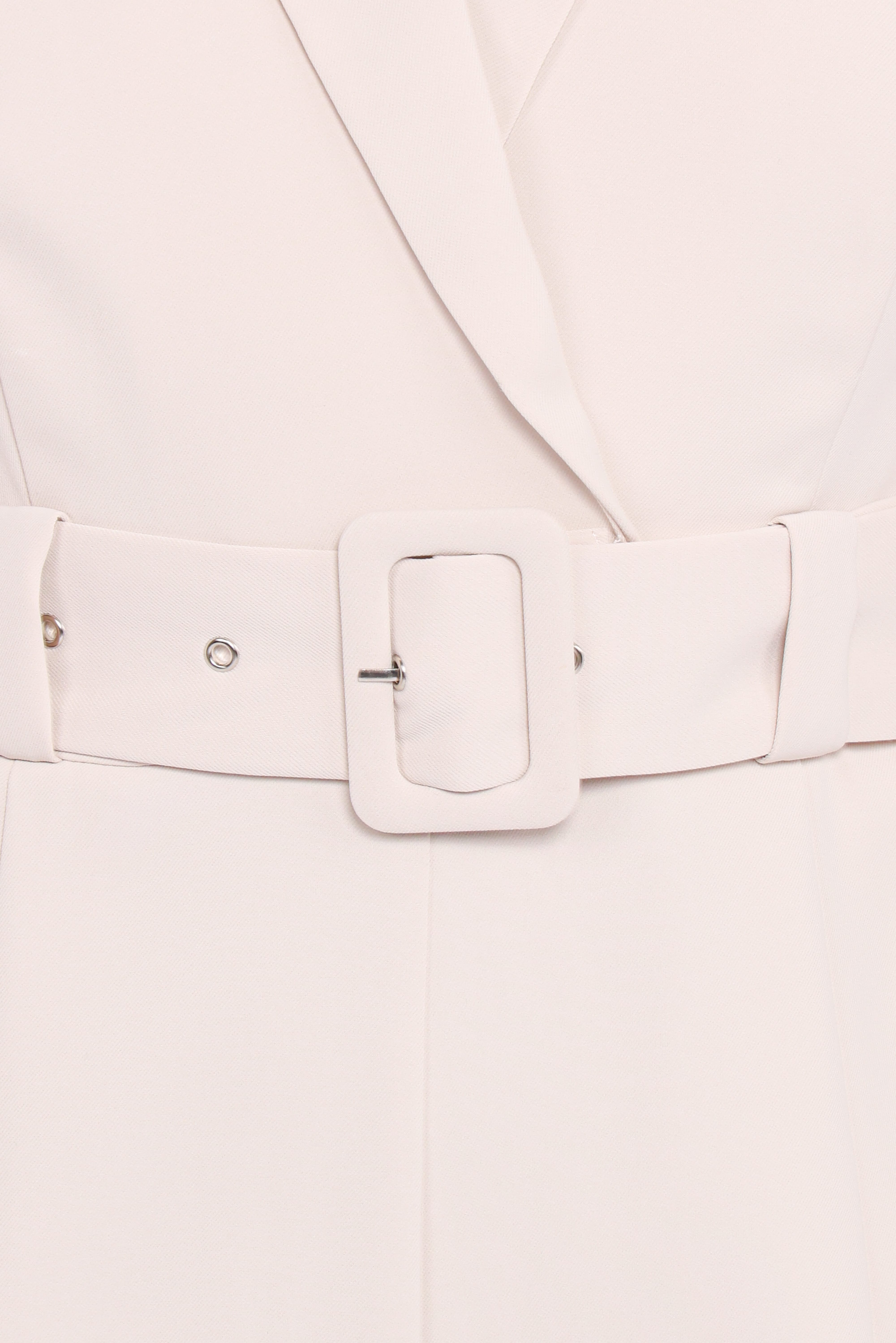 Sienna Belted Jumpsuit - Beige