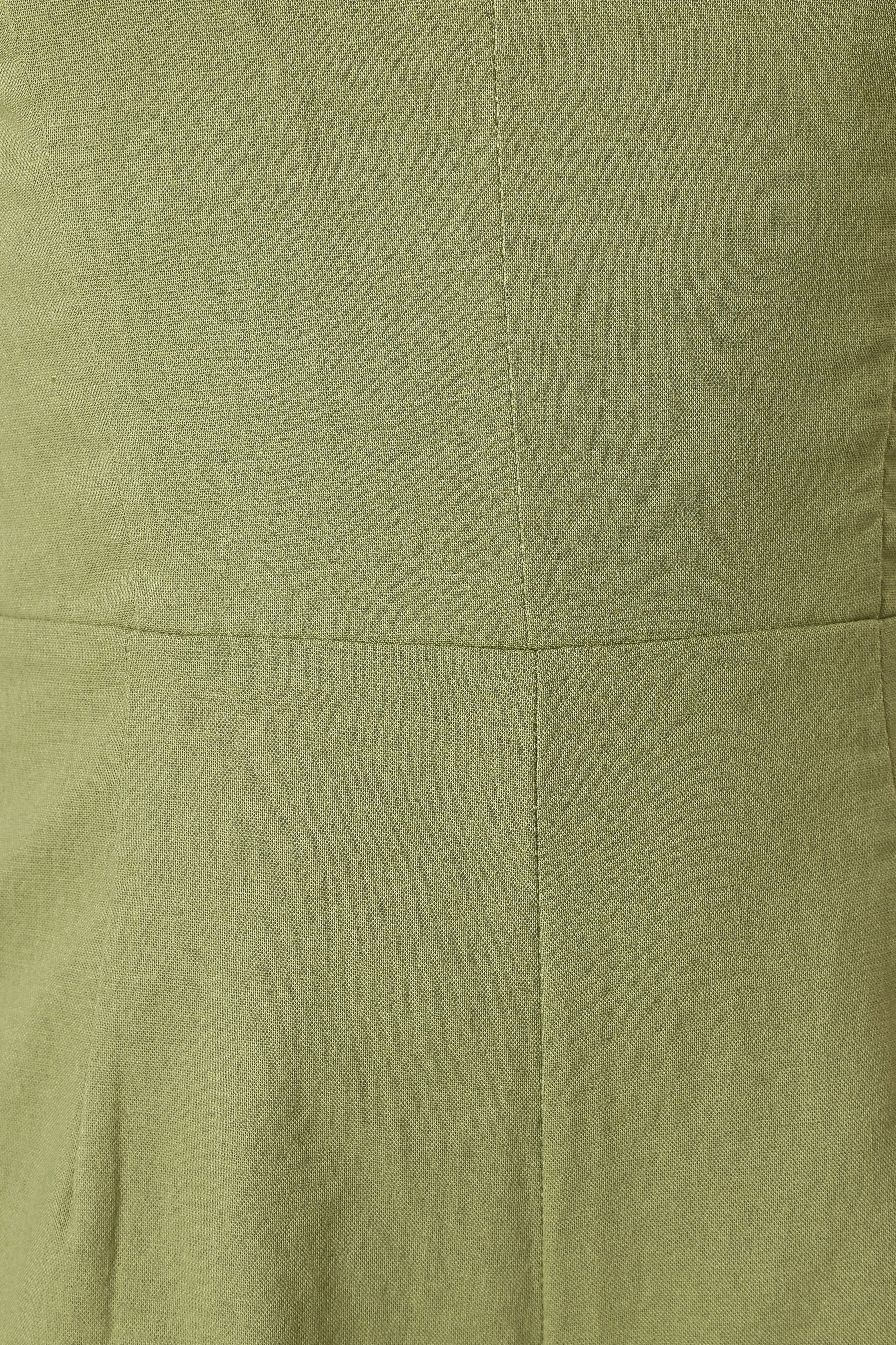Kourtney Halterneck Jumpsuit - Olive