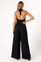 Mathias Halterneck Jumpsuit - Black