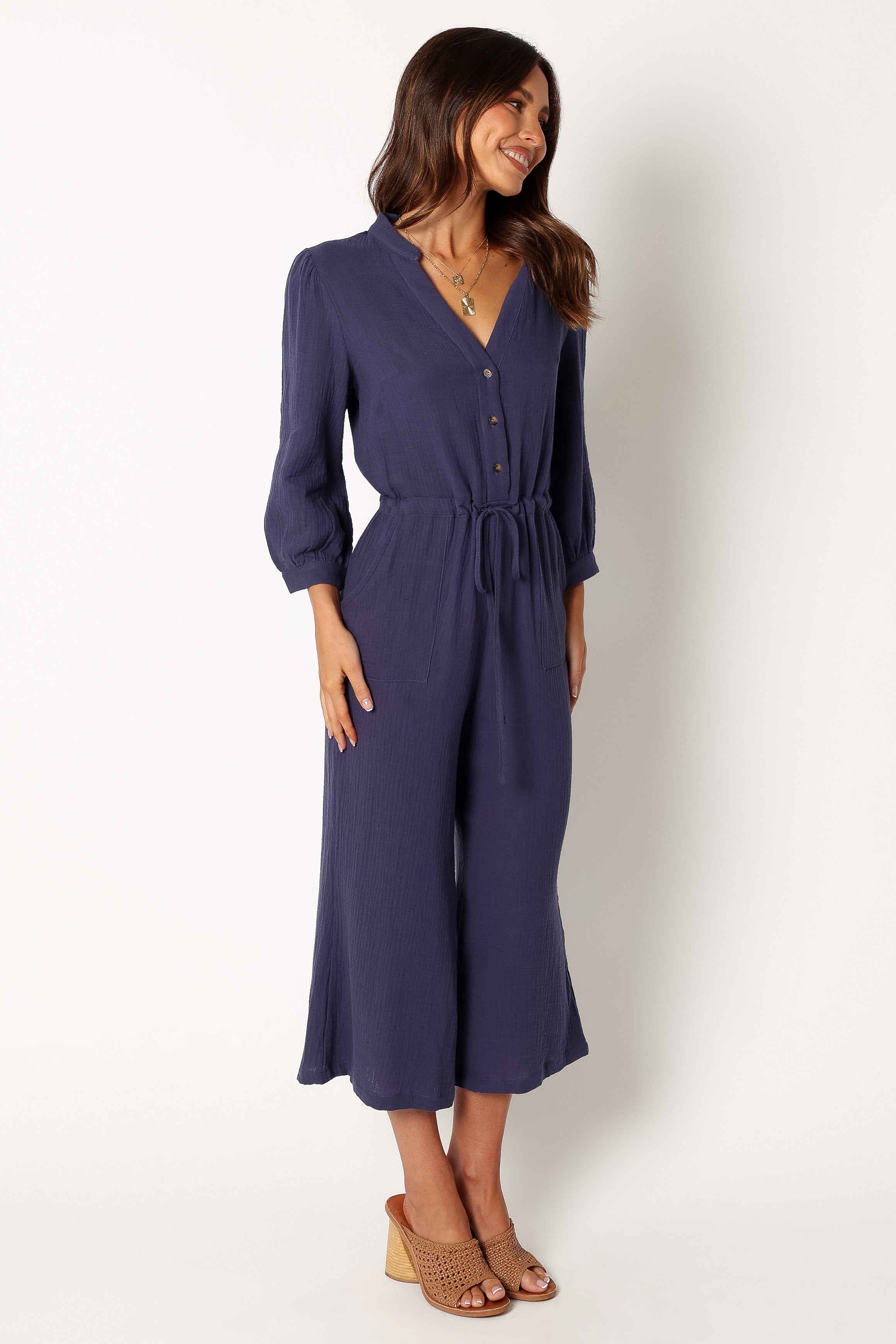 Roberta Jumpsuit - Navy