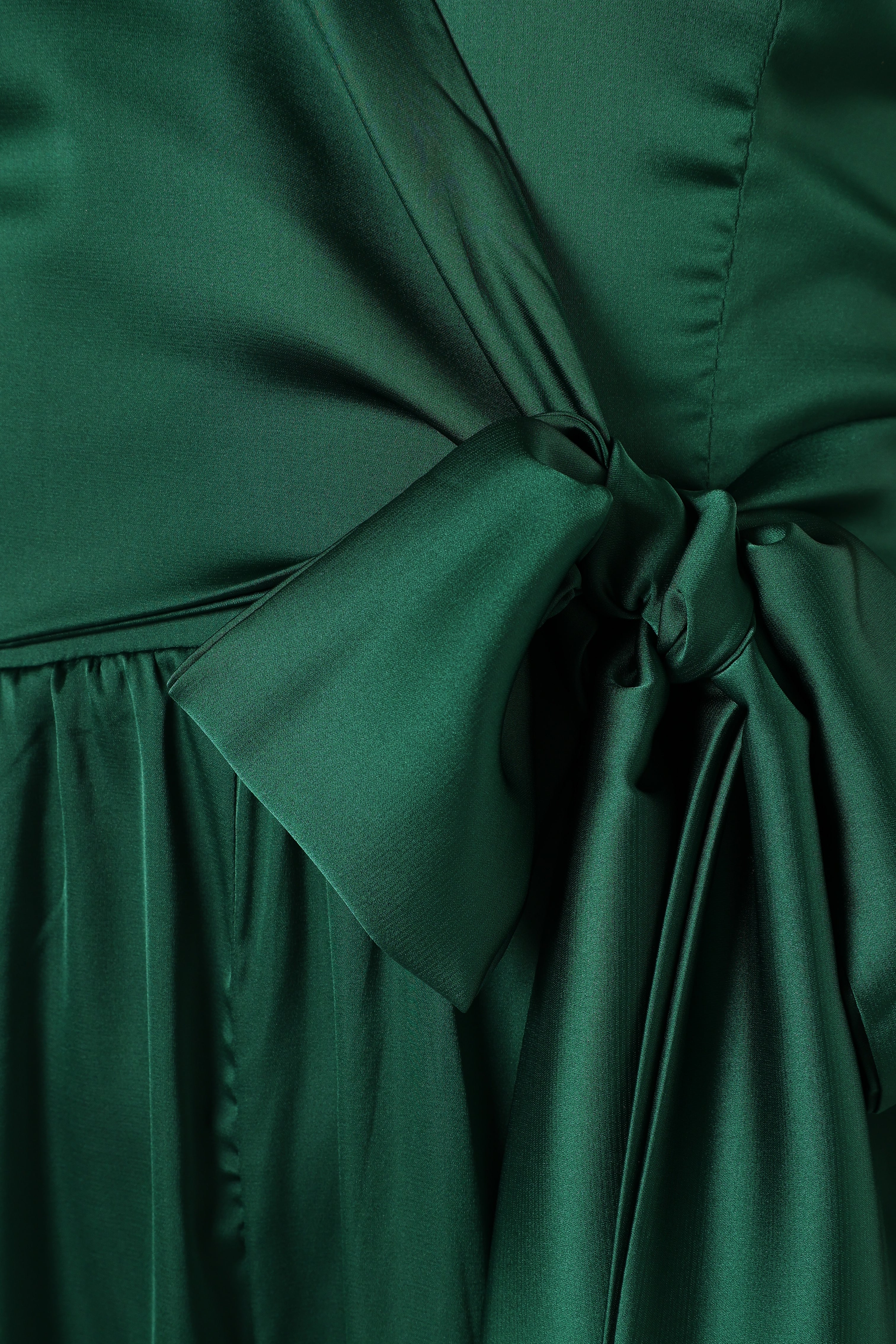 Tanya Strapless Jumpsuit - Emerald