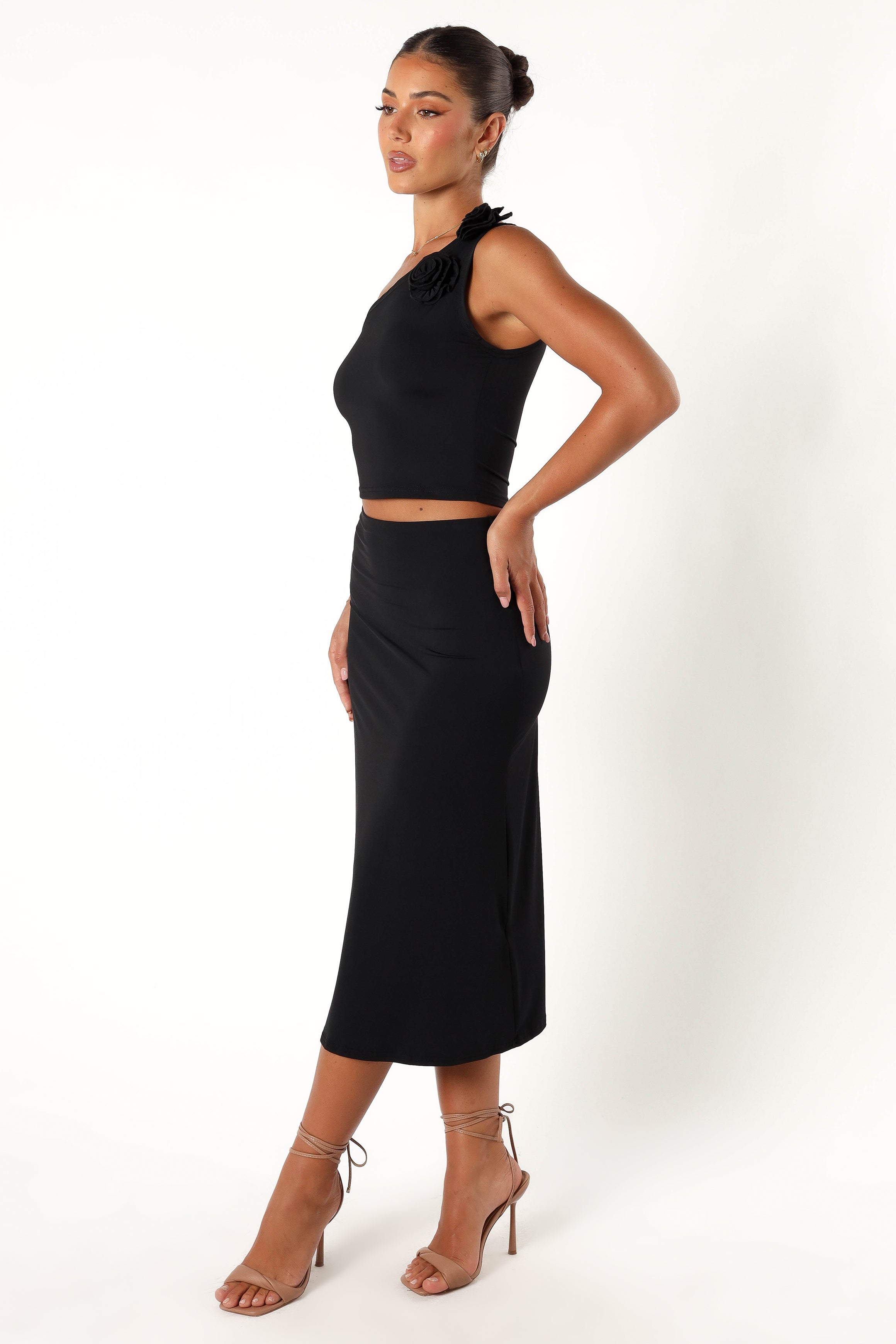 Keely Two Piece Set - Black