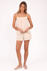 Poppy Short Set - Butter Yellow