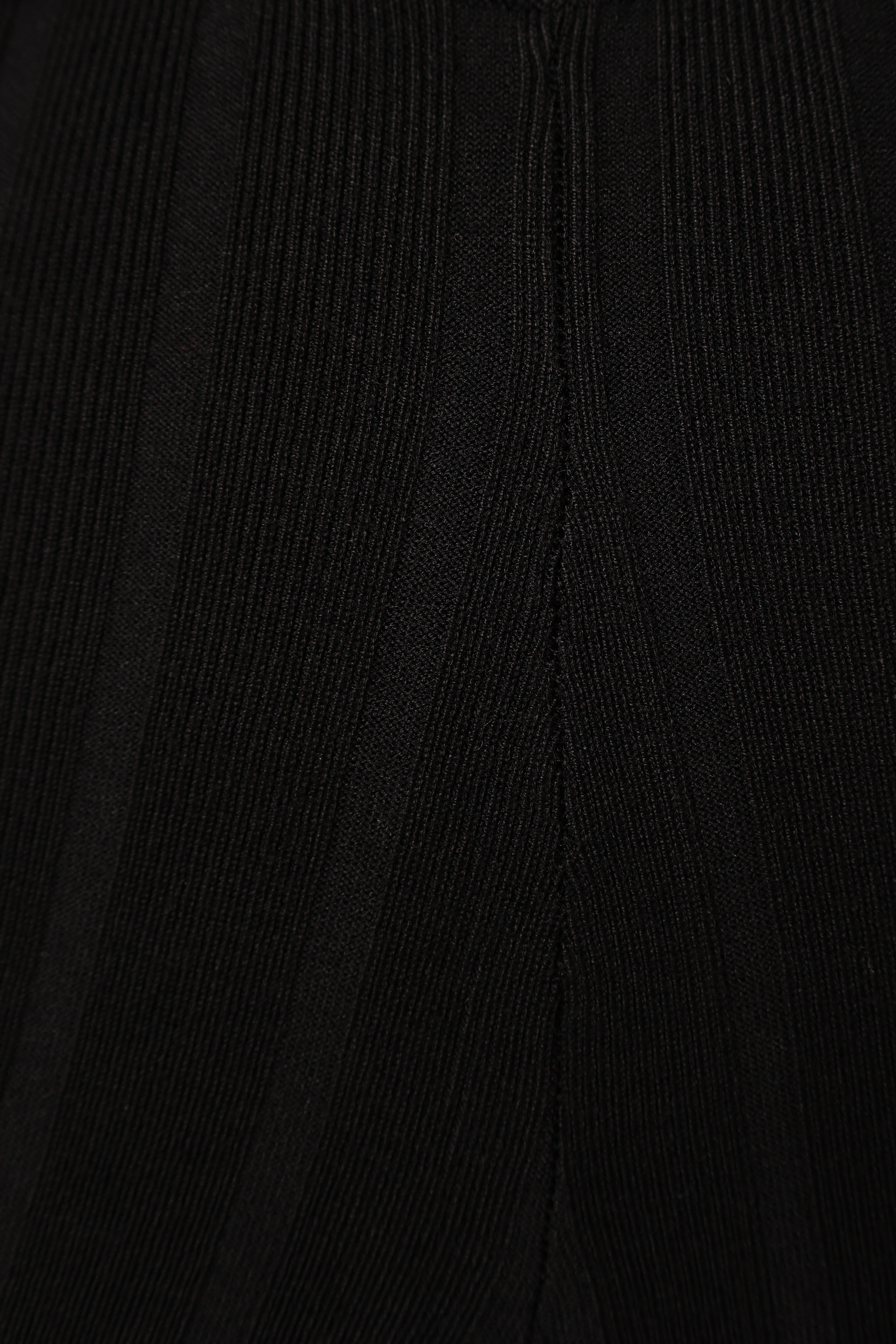 Silvie Knitted Set - Black