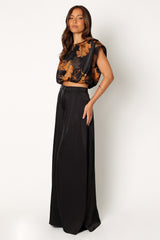 Taya Two Piece Set - Black