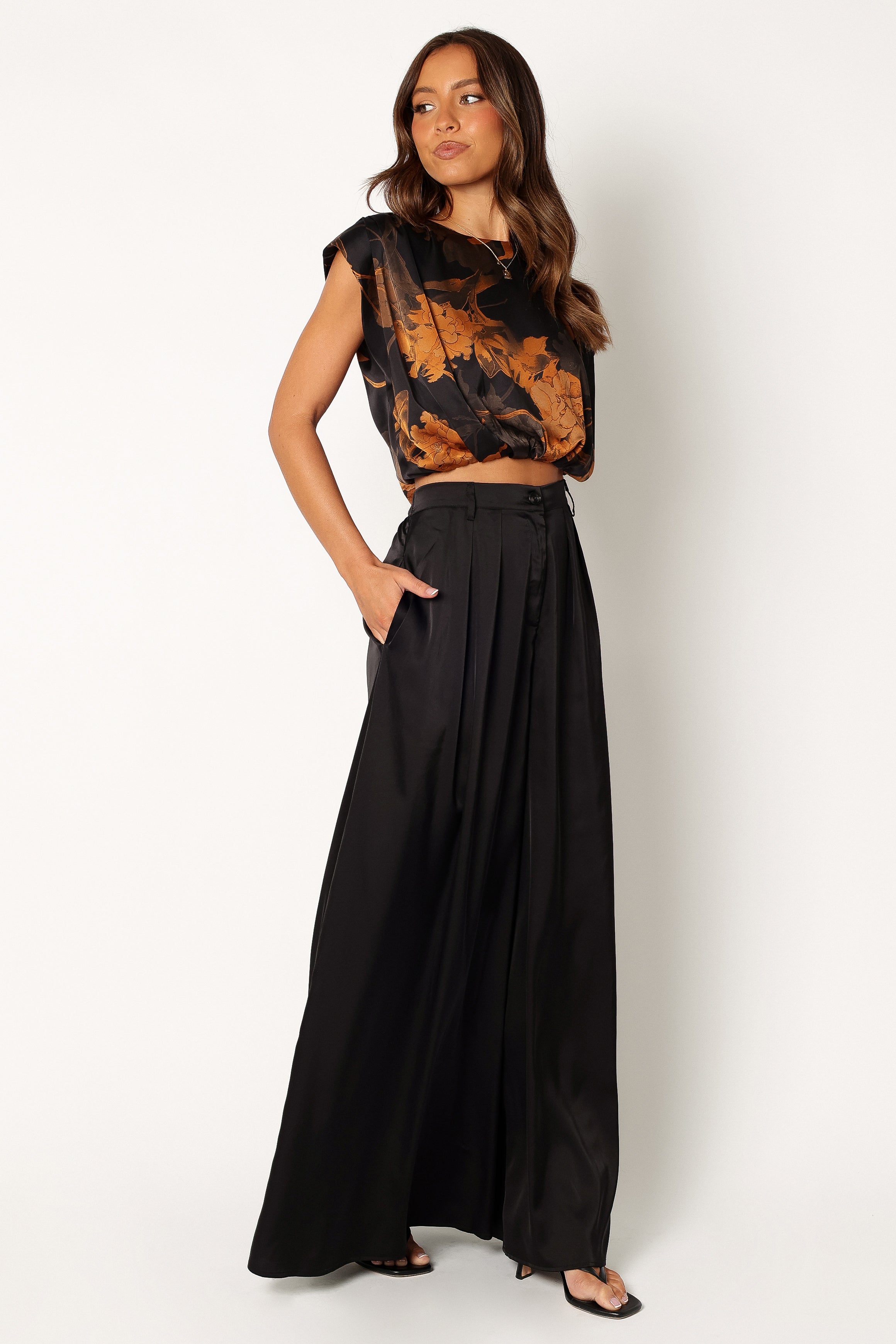 Taya Two Piece Set - Black