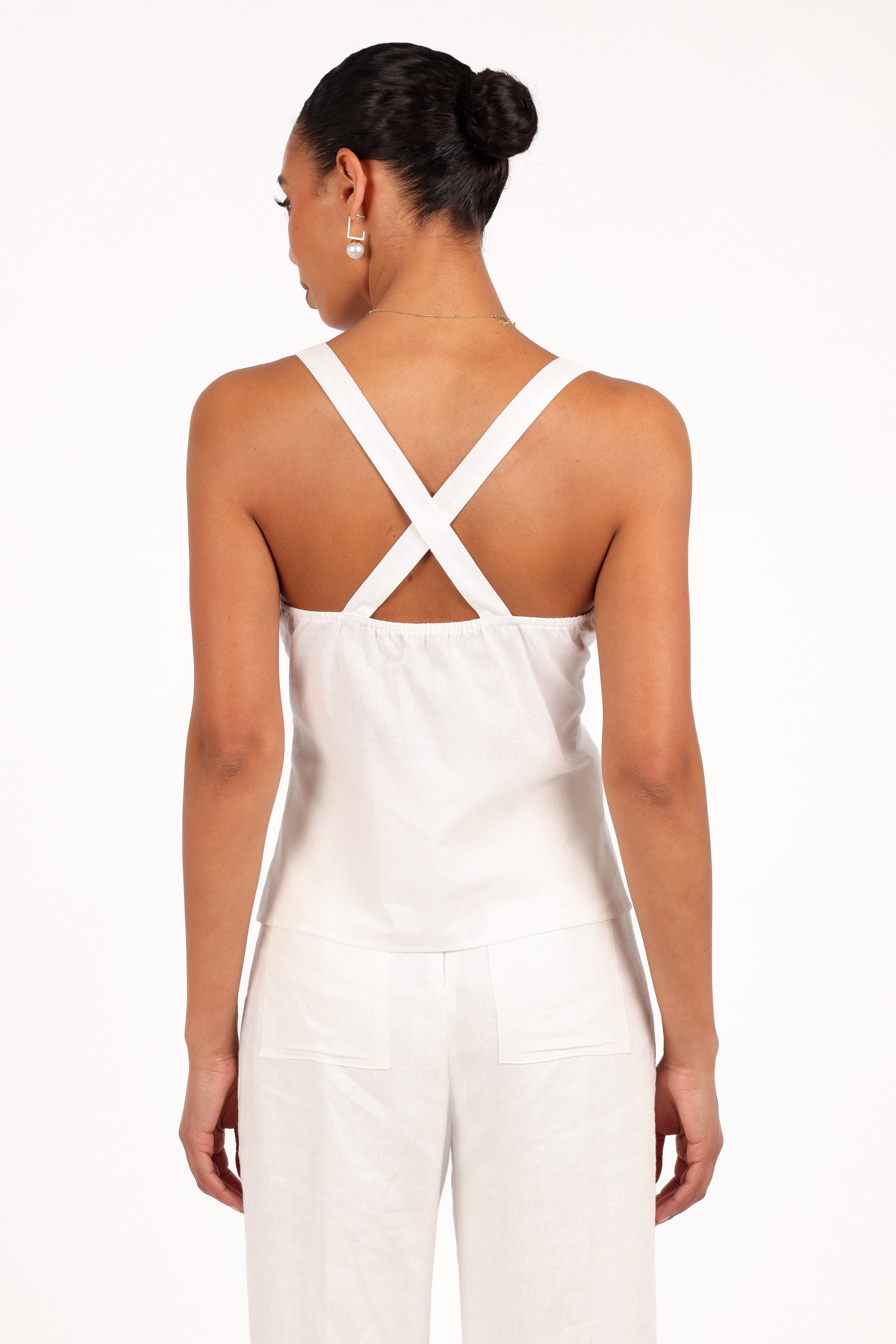 Juliette Top - Cloud White
