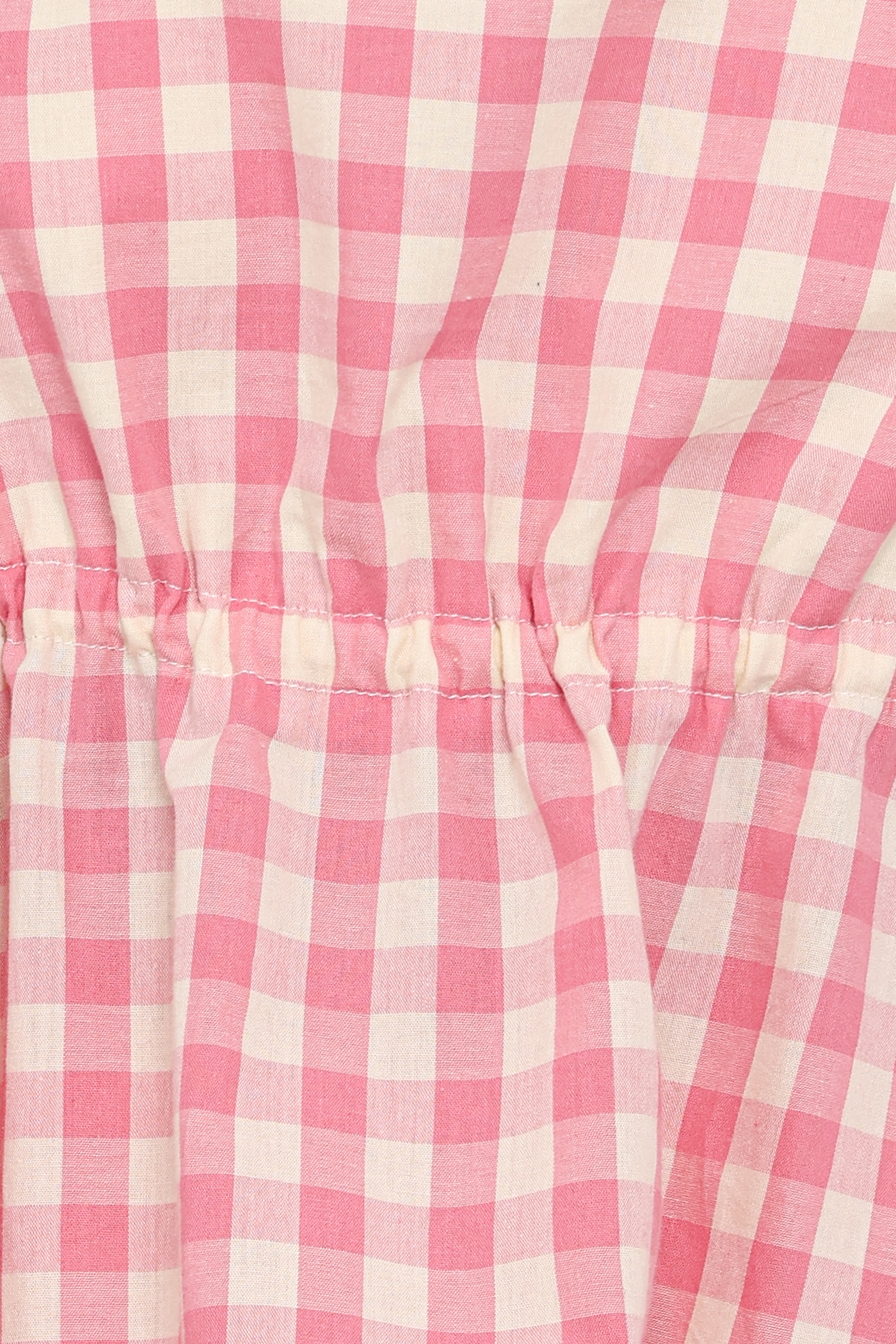 Rory Top - Pink Gingham